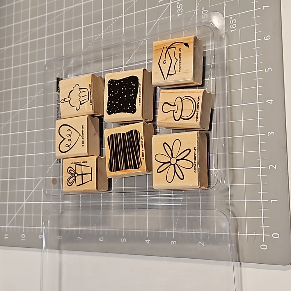 Little Layers Plus; rubber Stampin Up set